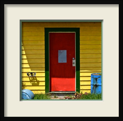 red door